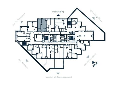 квартира за адресою Антоновича вул. (Горького), (Будинок)