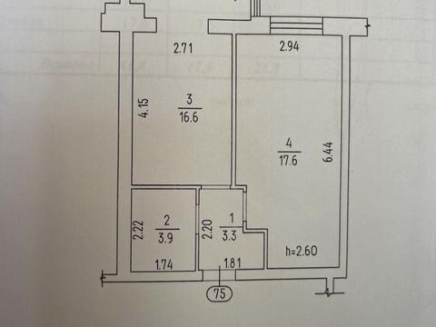 квартира по адресу Байды Вишневецкого ул., 101