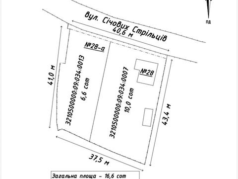 участок по адресу Сечевых Стрельцов ул., 28