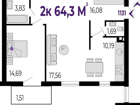 квартира по адресу 24 Августа ул., (Будинок 7)