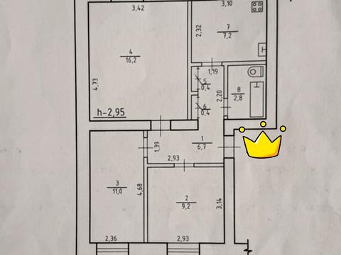 квартира за адресою Охтирська вул., 16