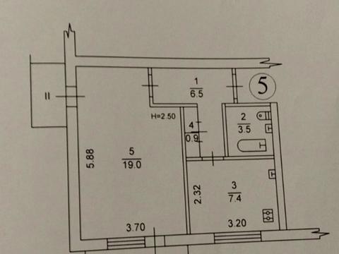 квартира по адресу Киргизская ул., 3
