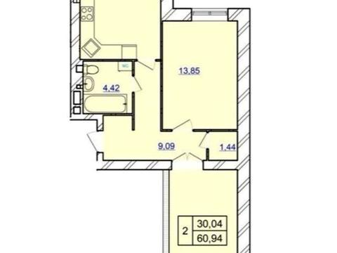 квартира по адресу Мазура Николая ул. (Щербакова), 16/1