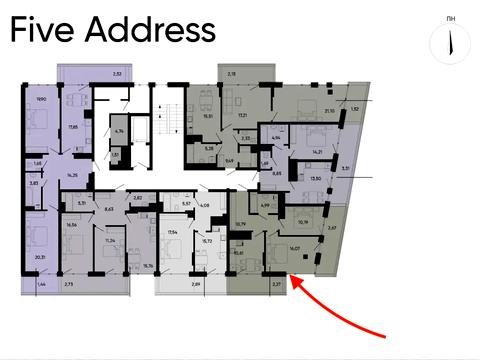 квартира за адресою Івана Раковського вул., (Будинок 2)