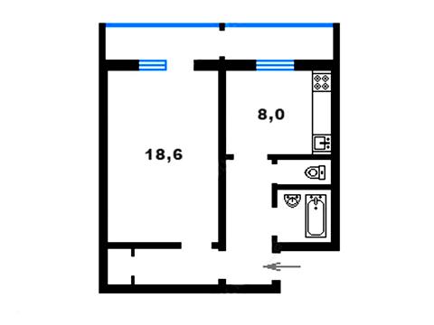 квартира за адресою Героїв Дніпра вул., 59