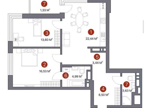 квартира за адресою Олександра Олеся вул., 13