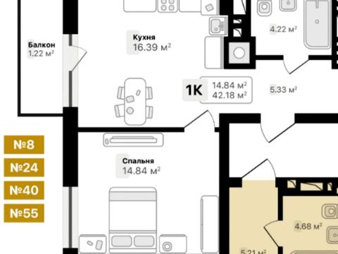 квартира за адресою Володимира Навроцького вул., 35