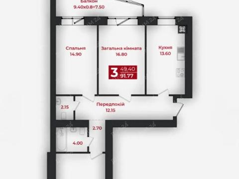 квартира за адресою Європейська вул. (Фрунзе), 183
