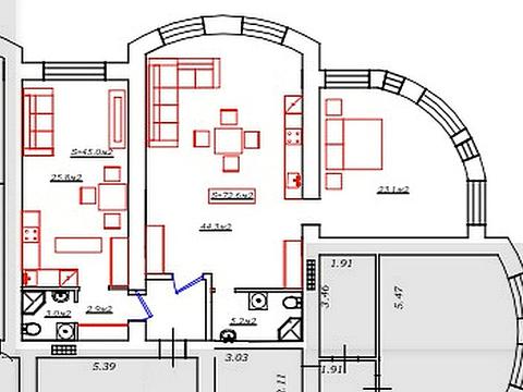 квартира по адресу Хантадзе ул., 4