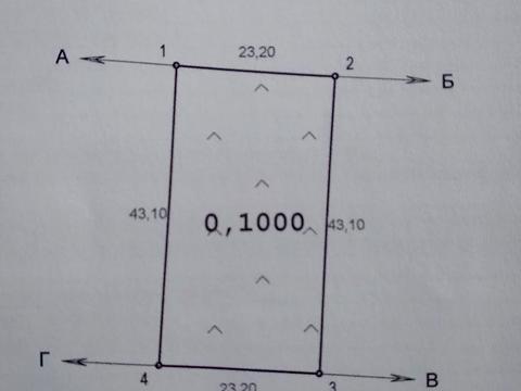 участок по адресу 