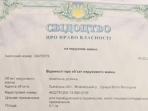 участок по адресу 