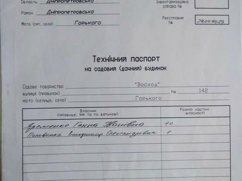 будинок за адресою Ореховая