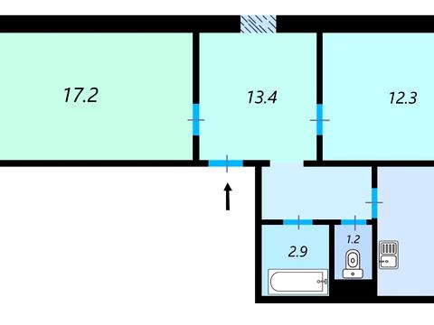 квартира по адресу Лесковская ул., 12