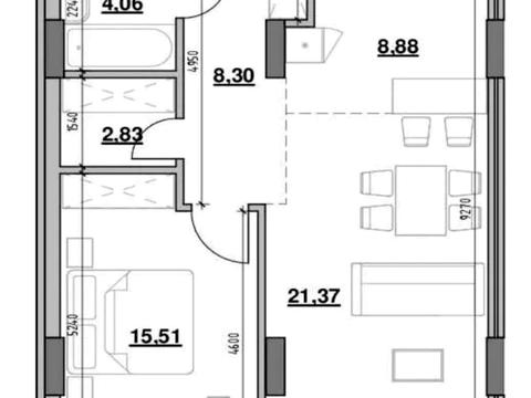 квартира по адресу Владимира Янева ул., (Будинок К3)