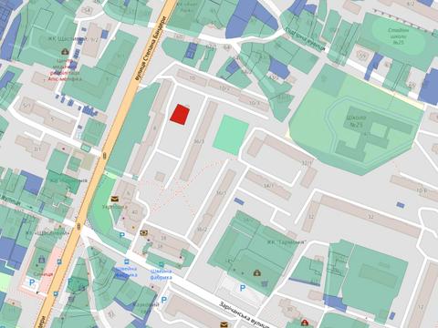 ділянка за адресою Верхня Берегова вул., 25/1