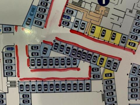 паркоместо по адресу Заречная ул., 2 к3