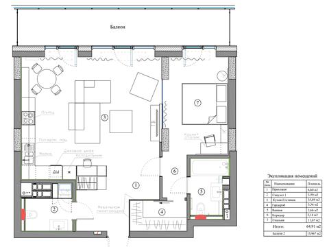 квартира по адресу Берестейский просп. (Победы), 42