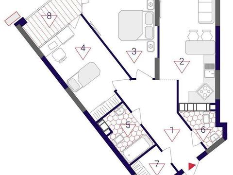 квартира по адресу Днепровская набережная ул., 15-Д