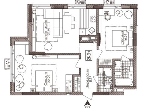 квартира за адресою Річкова вул., 4