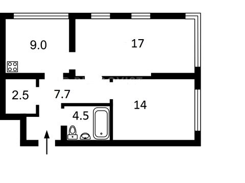квартира за адресою Бульварно-Кудрявська вул. (Воровського), 17