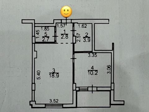 квартира по адресу Владислава Бувалкина ул., 60-Е