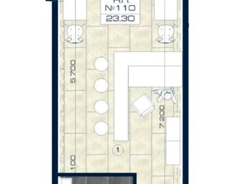 коммерческая по адресу Коцюбинського ул., 1