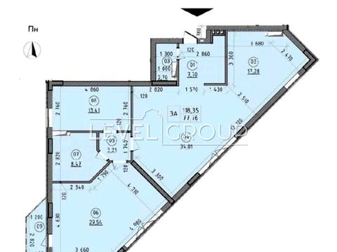 квартира за адресою Шолуденка вул., 17-Ф