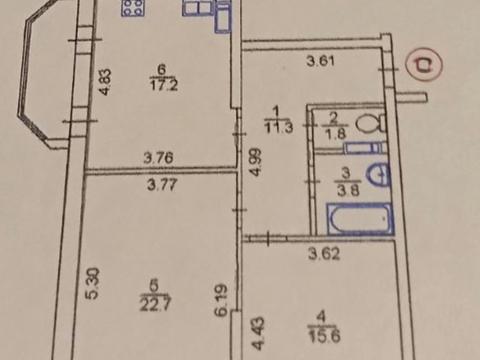 квартира за адресою Золотоустівська вул., 25