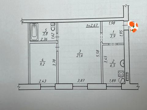 квартира за адресою Олени Пчілки пров. (8 Березня), 15