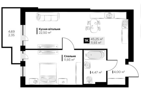 квартира за адресою Лісна вул., (Будинок)