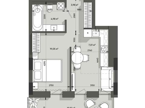 квартира по адресу Леннона ул., (Будинок 2)