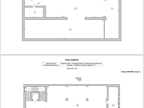 комерційна за адресою с. Добряни, Стрийська, 17