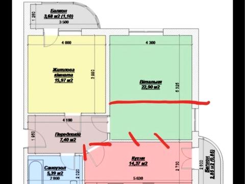 квартира за адресою Припортова вул. (Героїв Сталінграда), 34/2