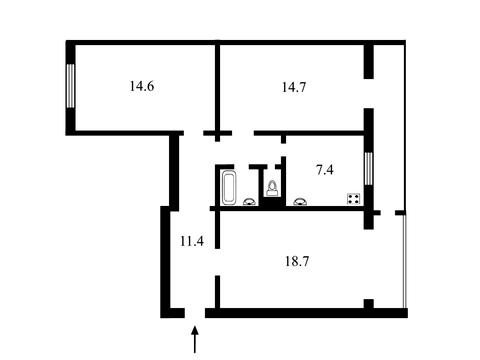 квартира за адресою Лісовий просп., 6-А