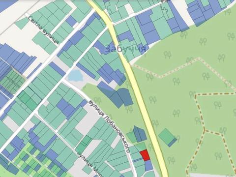 участок по адресу Лобановського