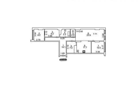 квартира по адресу Центральная ул., 21-А