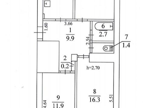 квартира по адресу Ирининская ул., 3