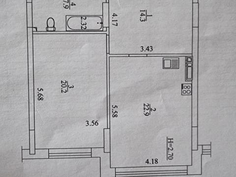 квартира по адресу Оболонский просп., 26