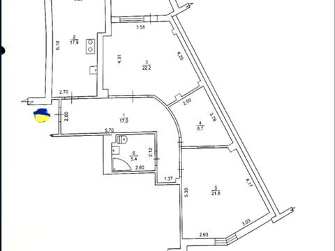 квартира за адресою Харків, майдан Героїв Небесної Сотні пл. (Руднєва майдан), 14/1