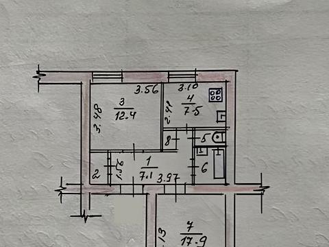 квартира за адресою Павлокічкаська вул. (Орджонікідзе), 13