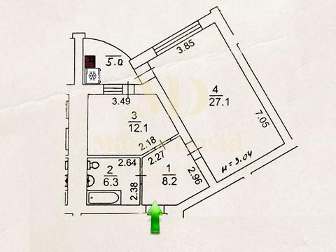 квартира за адресою Володимира Івасюка просп. (Героїв Сталінграду), 6