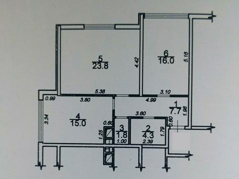 квартира по адресу Академика Сахарова ул., (54 перлина)