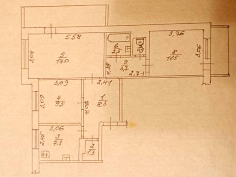 квартира по адресу Максима Железняка ул. (Громова), 29/5