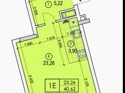 квартира по адресу Юлии Здановской ул. (Ломоносова), 33/43