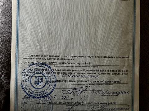 ділянка за адресою с. Литвинівка, 