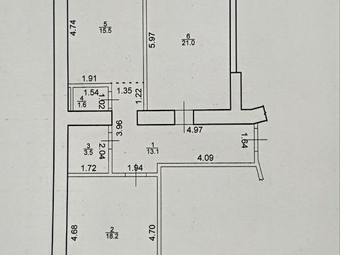 квартира по адресу Богдана Хмельницкого ул., 57-Г
