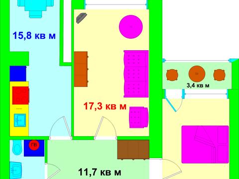 квартира по адресу Владимира Ивасюка просп. (Героїв Сталінграду), 20-А