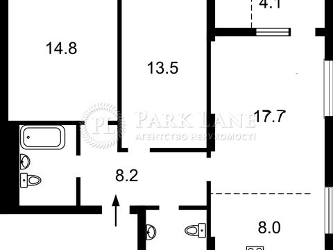 квартира по адресу Глубочицкая ул., 25/15