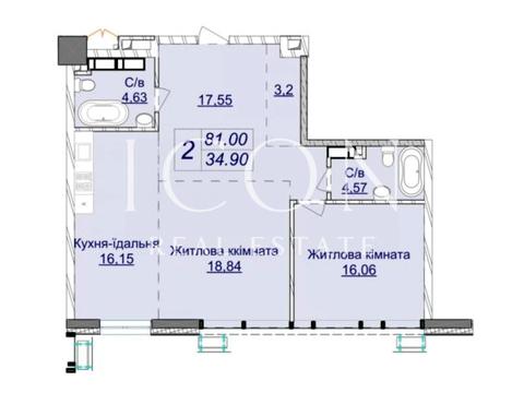 квартира за адресою Андрія Верхогляда вул. (Михайла Драгомирова), (7 черга (будинок 3))