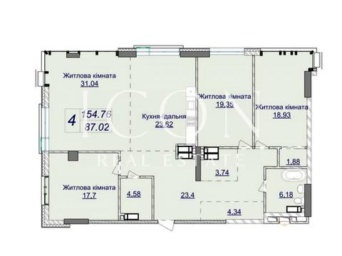 квартира за адресою Андрія Верхогляда вул. (Михайла Драгомирова), (7 черга (будинок 2))